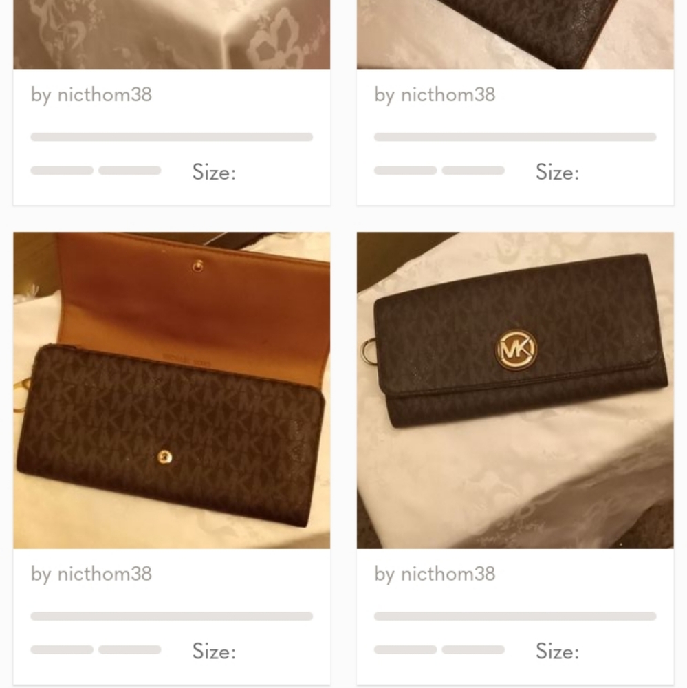 Michael Kors Large Logo Continental Wallet - Picture 4 of 5